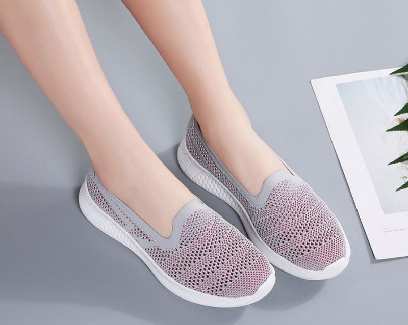 Pousa Damskie Buty Wsuwane - Czerwony
