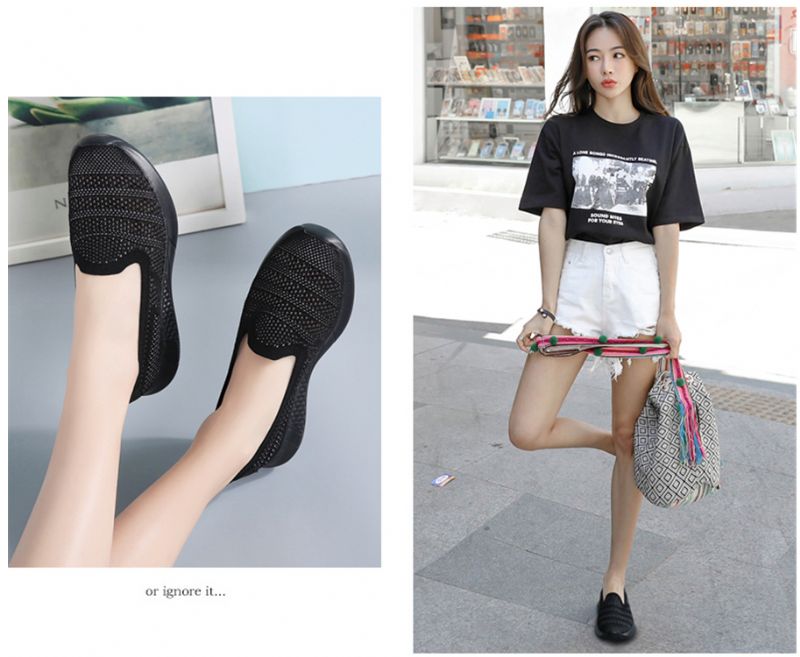 Pousa Damskie Buty Wsuwane - Czerwony