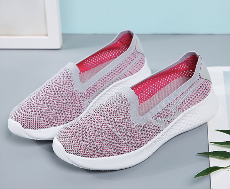 Pousa Damskie Buty Wsuwane - Czerwony