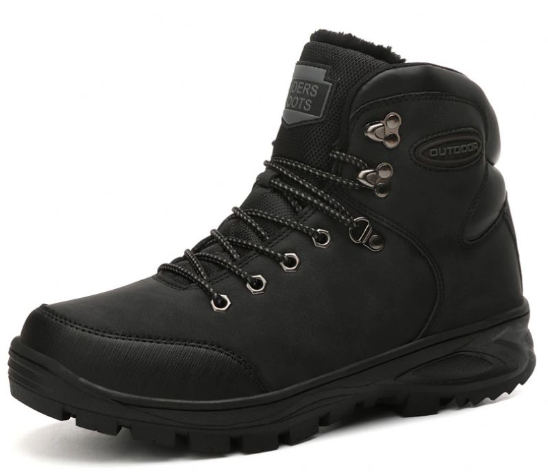 Pozo Męskie Buty Zimowe - Czarny