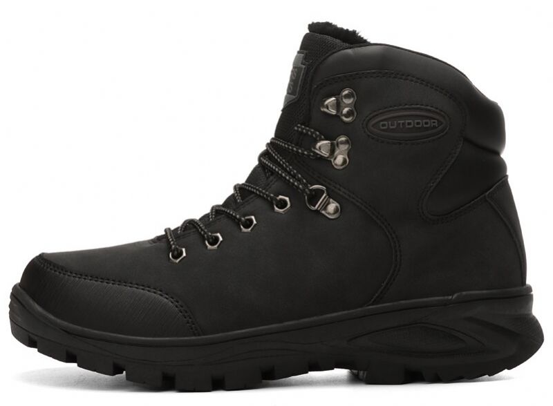 Pozo Męskie Buty Zimowe - Czarny