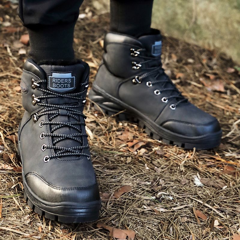 Pozo Męskie Buty Zimowe - Czarny