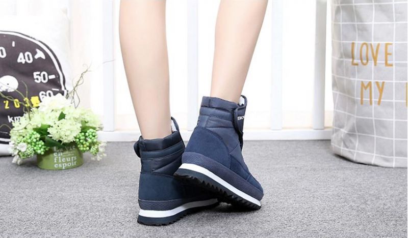 Puchi Damskie Buty - Czarny