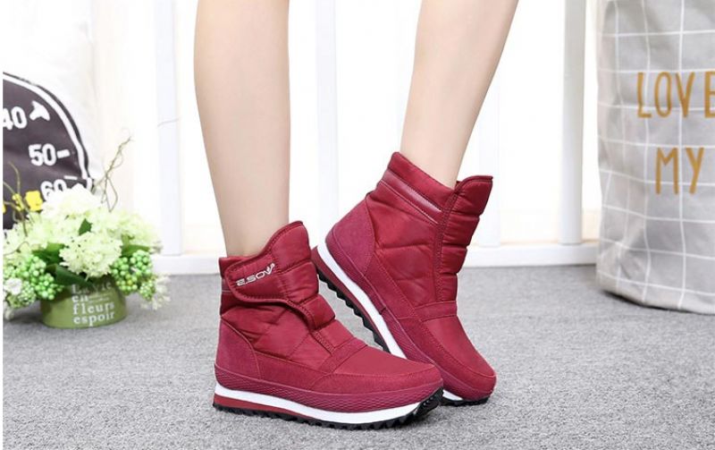 Puchi Damskie Buty - Czarny