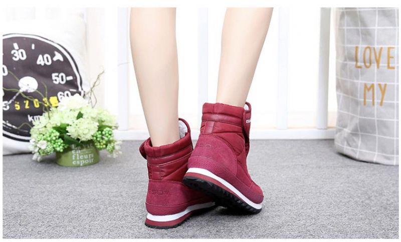 Puchi Damskie Buty - Czarny