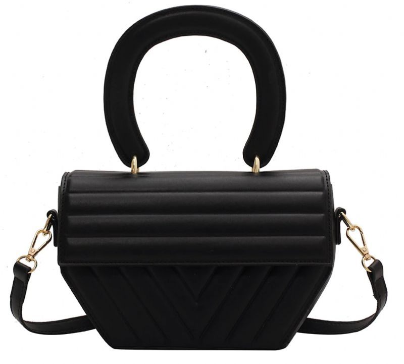 Pushi Damska Mała Torebka Crossbody - Czarny