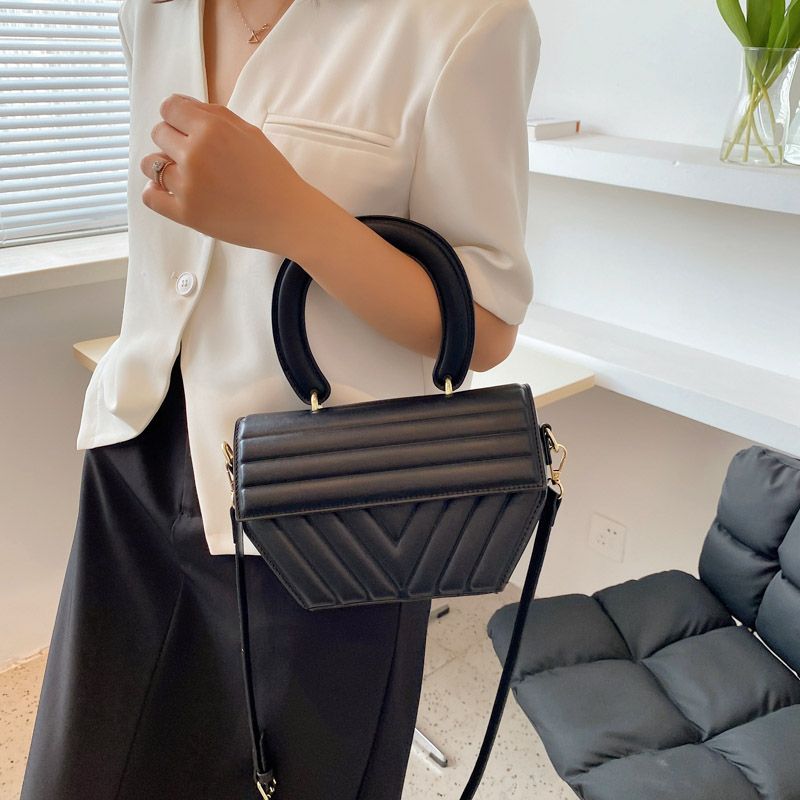 Pushi Damska Mała Torebka Crossbody - Czarny