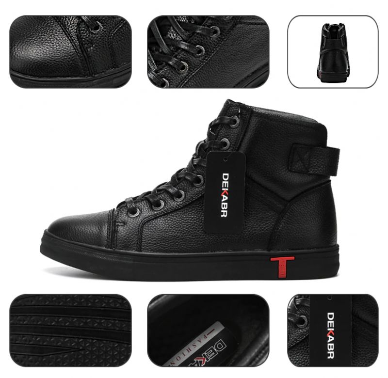 Quill Męskie Buty Zimowe - Czarne