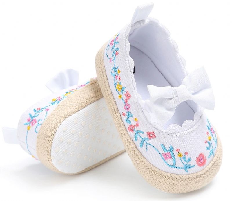 Rachel Baby Dziewczęce Buty Płaskie - Biały