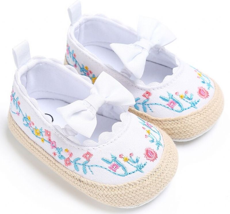 Rachel Baby Dziewczęce Buty Płaskie - Biały