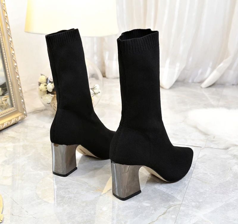 Rachell Damskie Czarne Buty Wizytowe - Czarny
