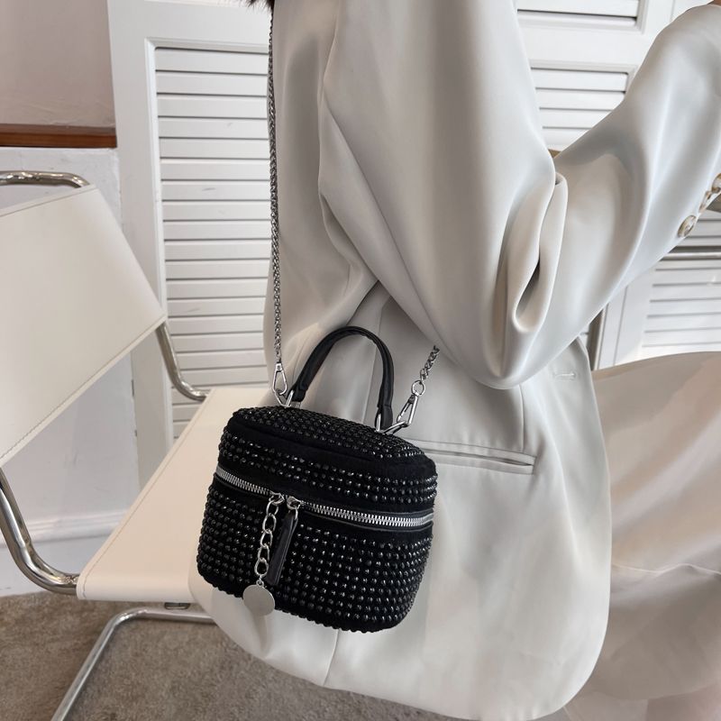 Raibel Luksusowe Mini Torebki Damskie Typu Crossbody - Mały Srebrny