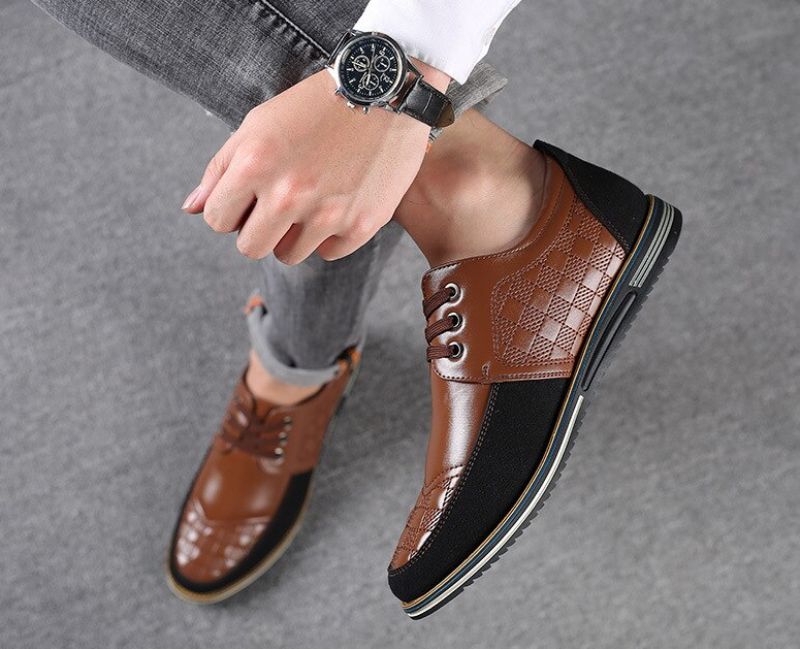 Rainy Mokasyny Męskie Buty Casualowe - Czarny