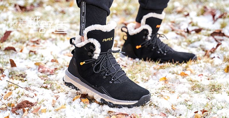 Raizo Męskie Buty Trekkingowe - Czarny