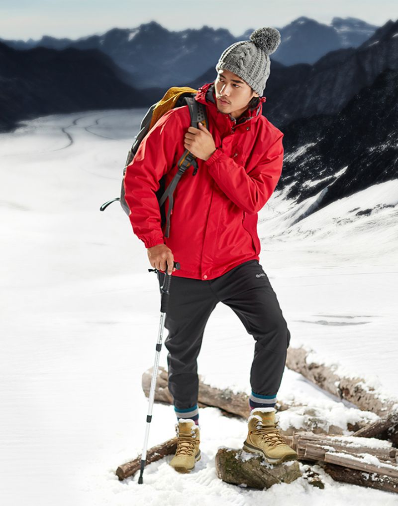 Raizo Męskie Buty Trekkingowe - Czarny