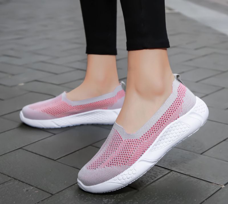 Rania Damskie Buty Wsuwane - Szary