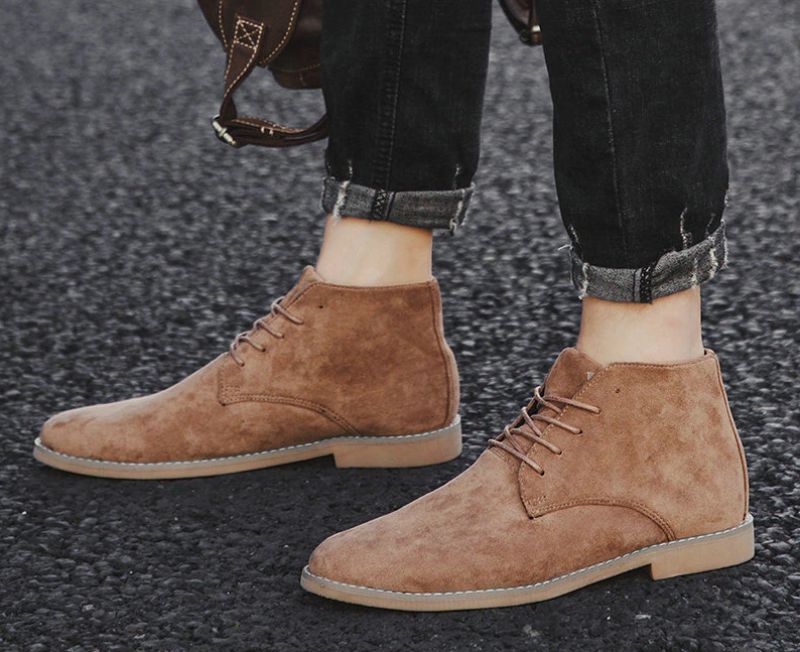 Rasford Męskie Antypoślizgowe Buty Trekkingowe - Khaki