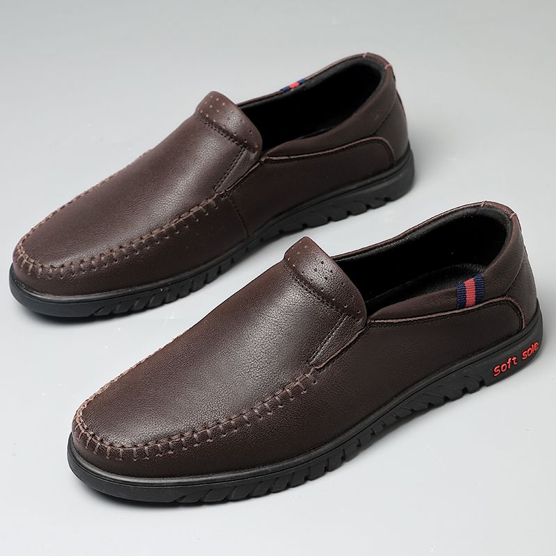 Rayner Męskie Mokasyny Eleganckie Buty - Czarny
