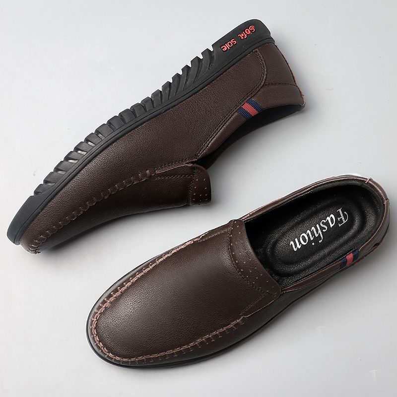 Rayner Męskie Mokasyny Eleganckie Buty - Czarny