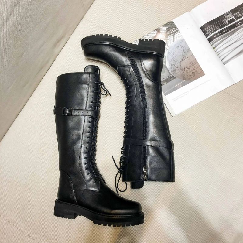 Renata Damskie Buty Z Okrągłym Noskiem - Czarny