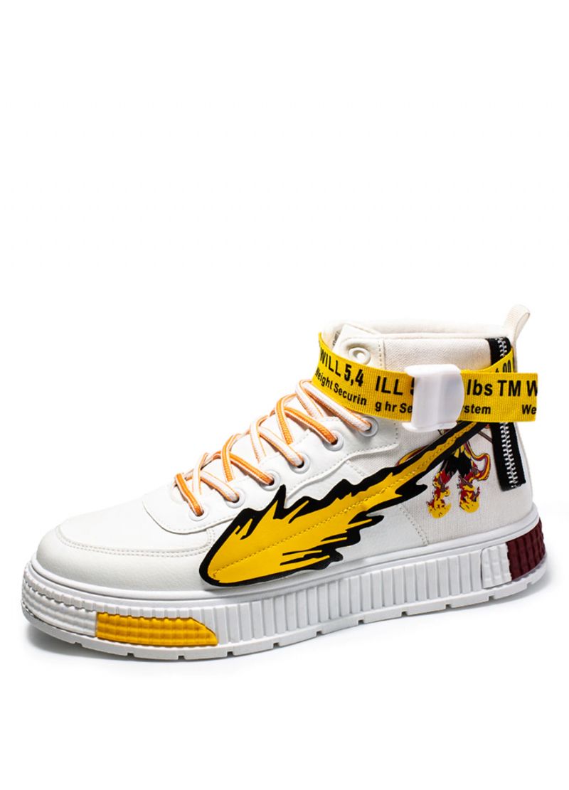 Rhinestone Męskie Buty Na Deskorolkę