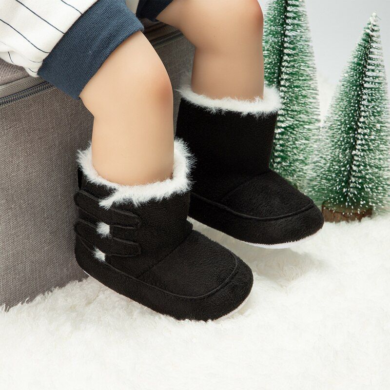 Rhona Dziecięce Buty Śnieżne - Różowe futro