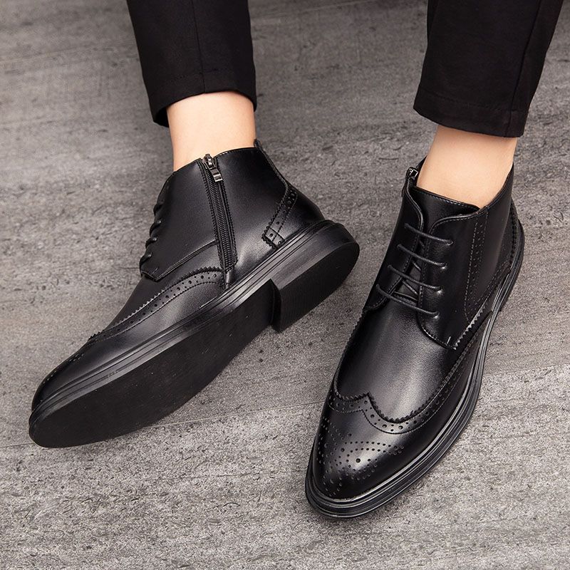 Ribes Męskie Buty Chukka - Kawa