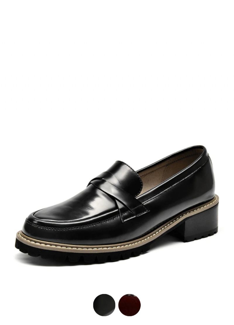 Ricci Damskie Buty Typu Oxford Ze Skóry