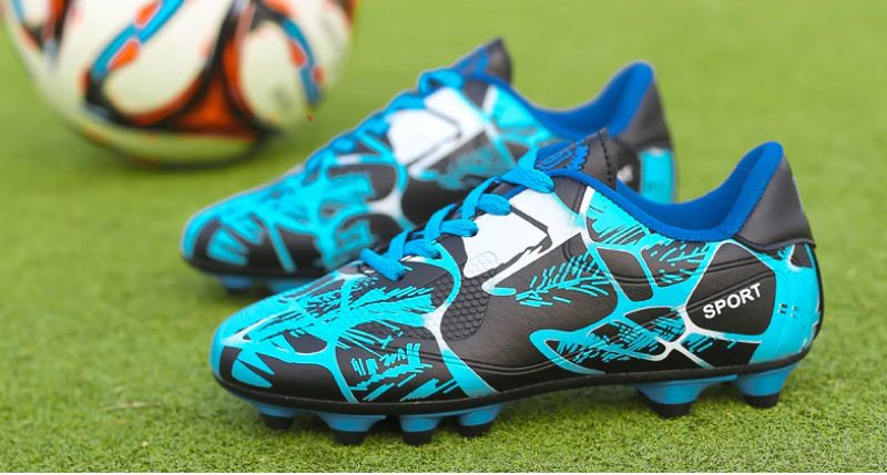 Richarlison Chłopięce Buty Piłkarskie - Niebieski