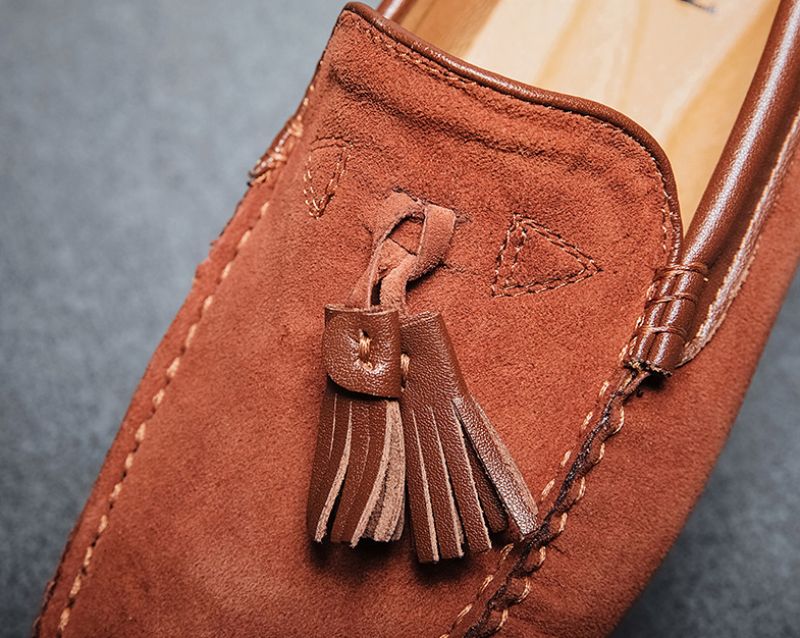 Rico Męskie Mokasyny Modne Buty - Czarny ack
