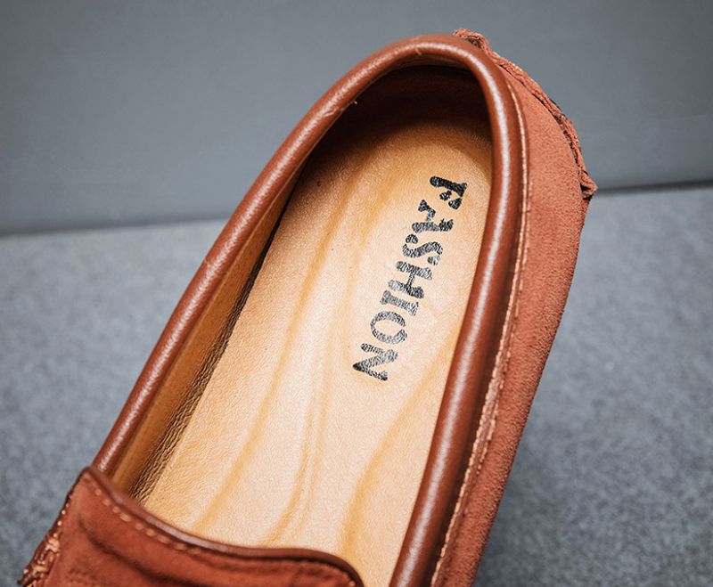 Rico Męskie Mokasyny Modne Buty - Czarny ack