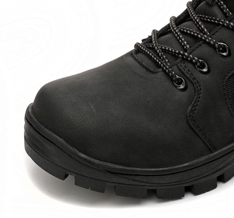 Riyadh Męskie Buty Zimowe - Kawa Futro