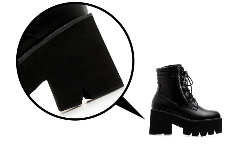 Rocky Damskie Buty - Czarne buty