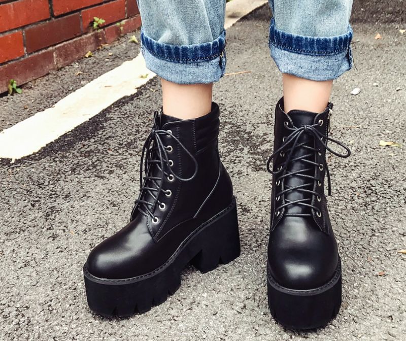 Rocky Damskie Buty - Czarne buty
