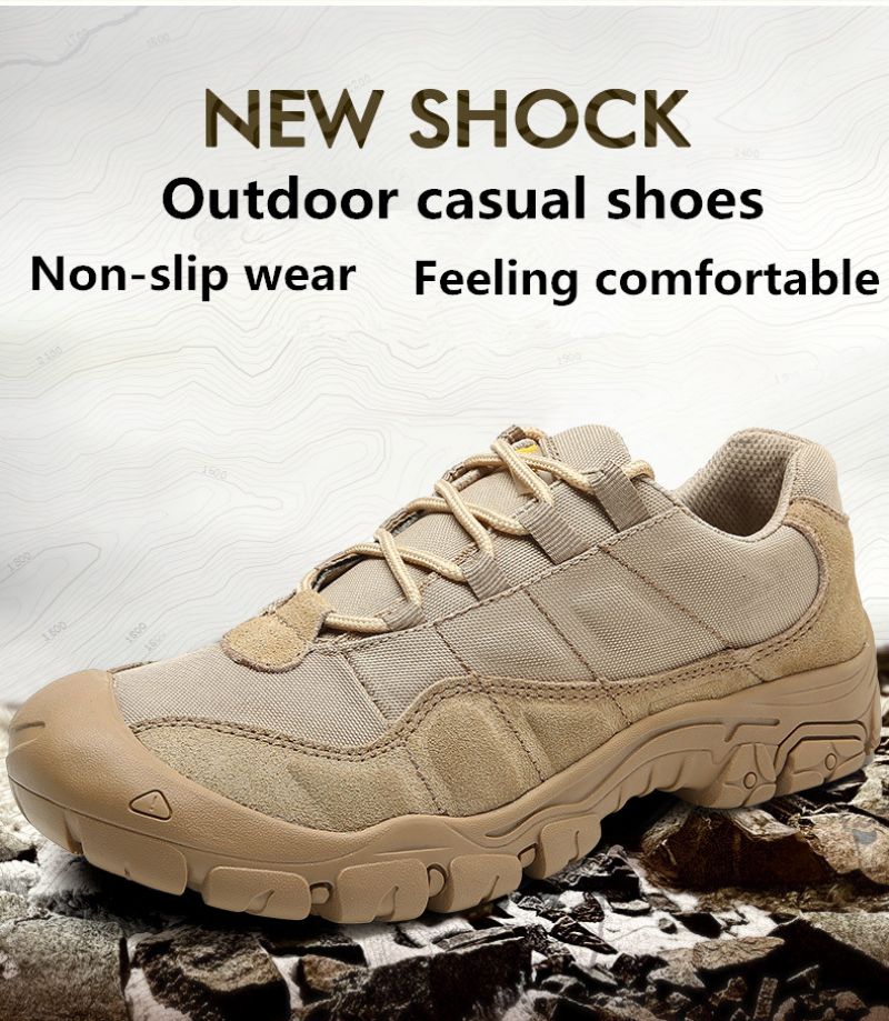 Rococo Męskie Buty Sportowe - Piaskowy