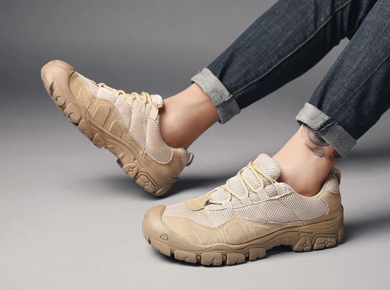 Rococo Męskie Buty Sportowe - Piaskowy