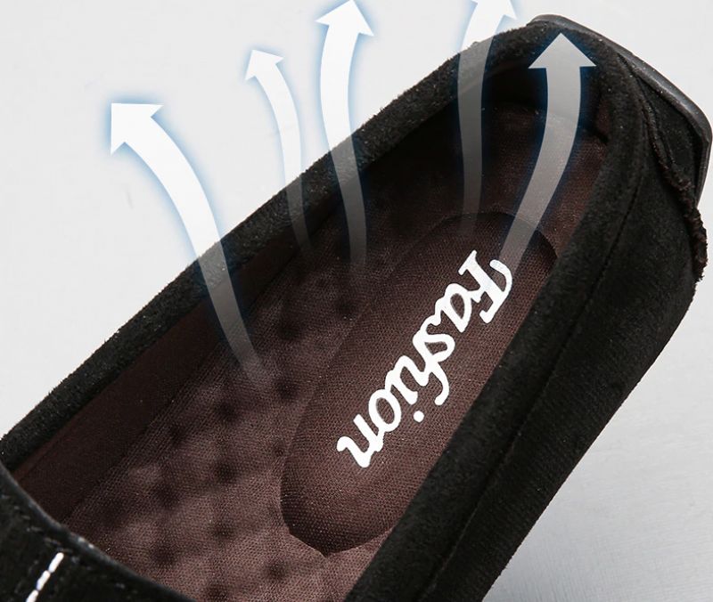 Rodenas Męskie Mokasyny Eleganckie Buty - Brązowy