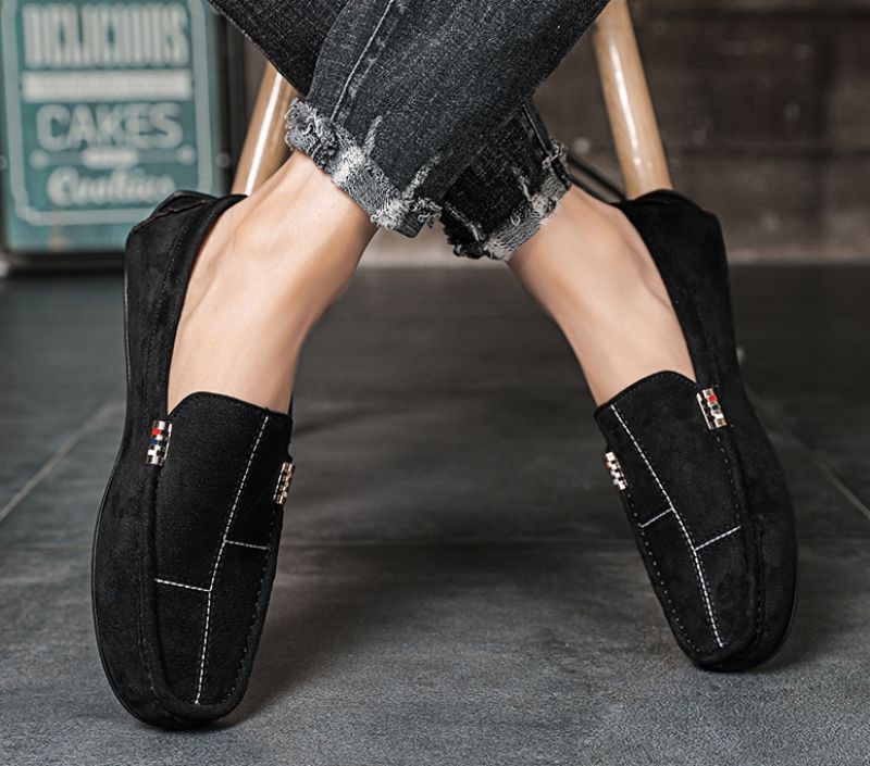 Rodenas Męskie Mokasyny Eleganckie Buty - Brązowy