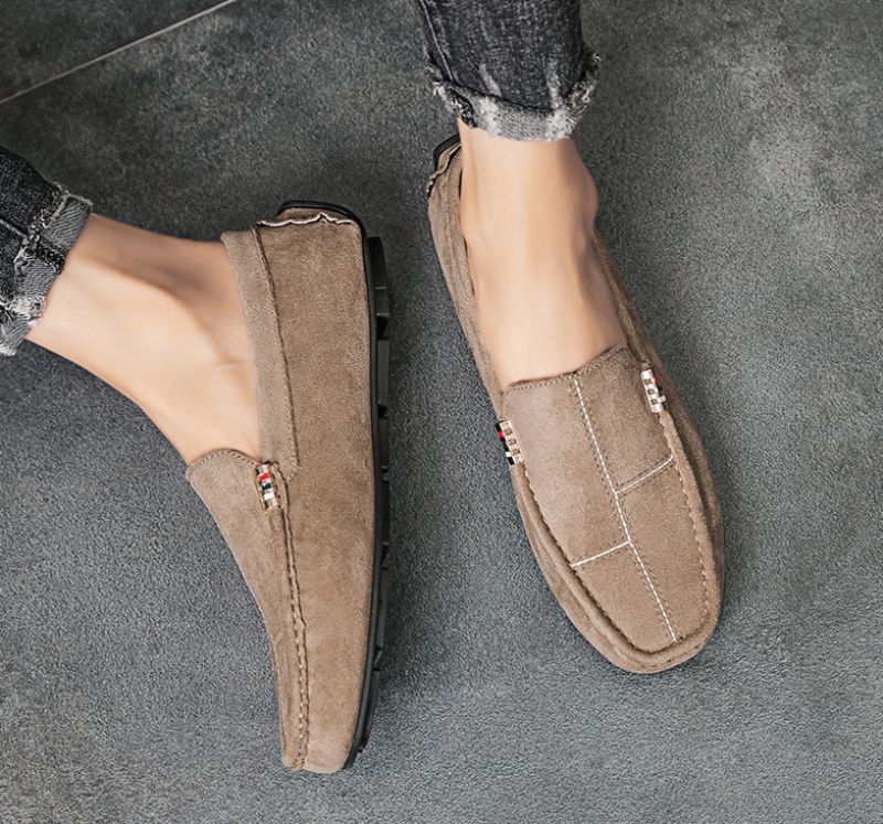 Rodenas Męskie Mokasyny Eleganckie Buty - Brązowy