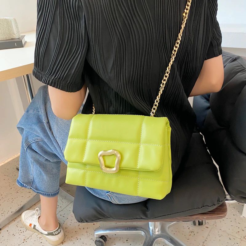 Rodriguez Damska Luksusowa Skórzana Torebka Typu Crossbody Z Klapką - Czarny