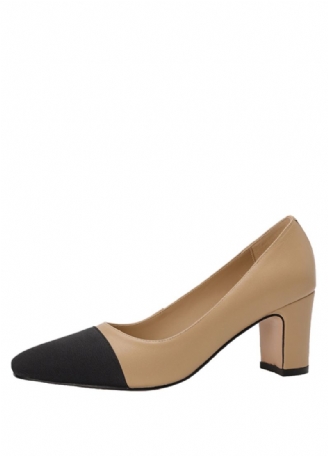 Rony Damskie Skórzane Czółenka Typu Slip-on