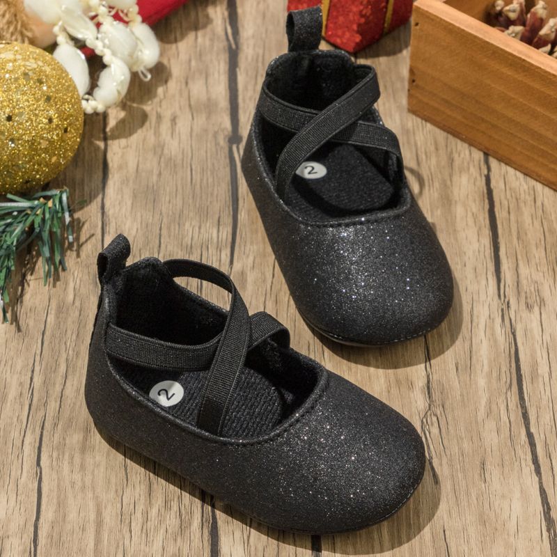 Rosalia Dziecięce Płaskie Buty Dziewczęce - Złoty