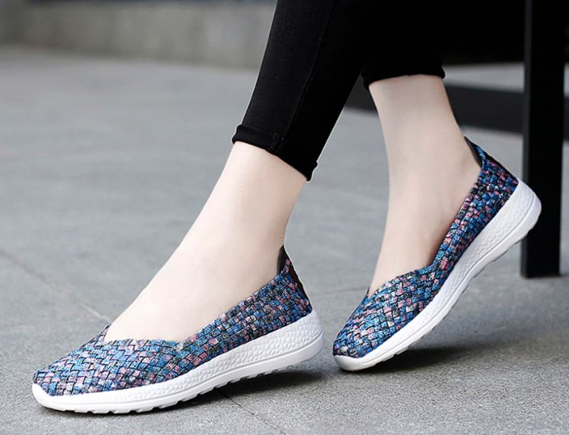 Rosja Slip-ons - Granatowy
