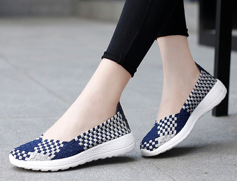 Rosja Slip-ons - Granatowy