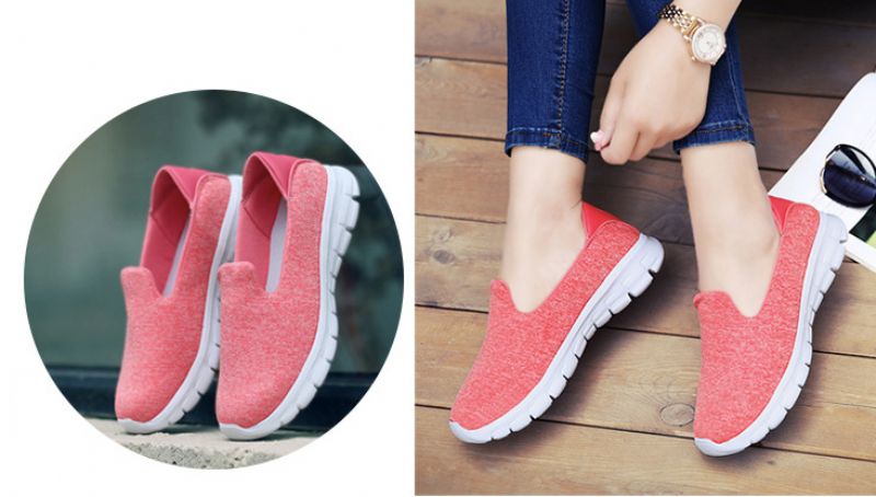 Rosja Slip-ons - Granatowy
