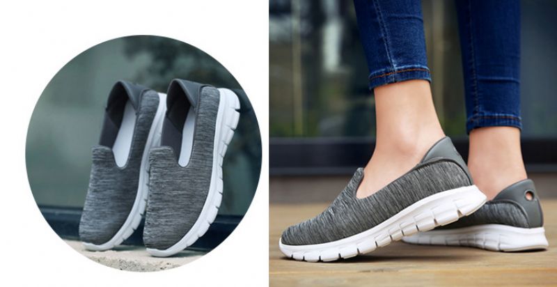 Rosja Slip-ons - Granatowy