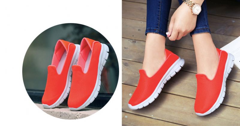 Rosja Slip-ons - Granatowy