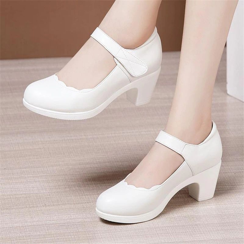 Rossy Damskie Buty Na Platformie - Czarny