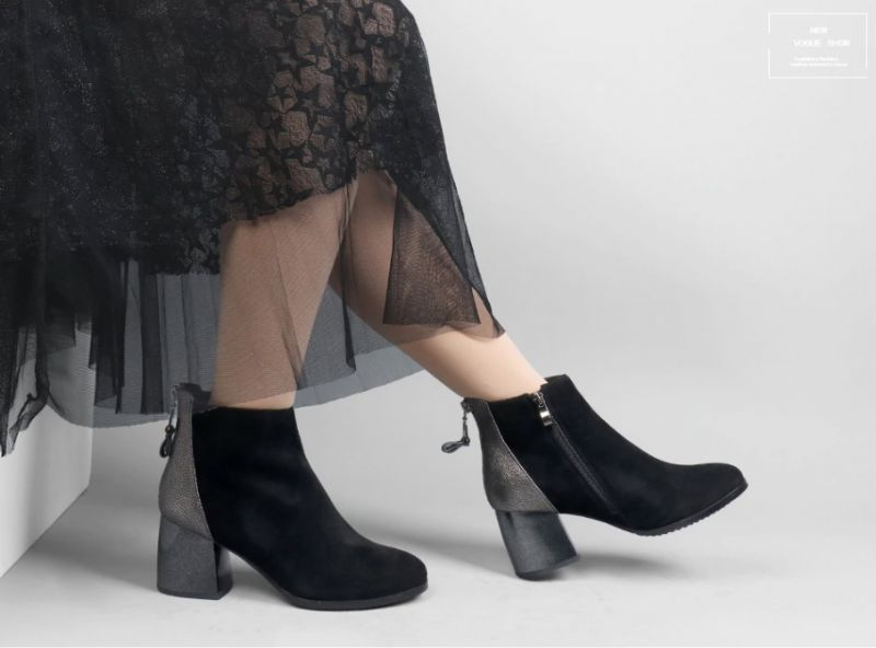Rowina Buty Do Kostek - Wino czerwone