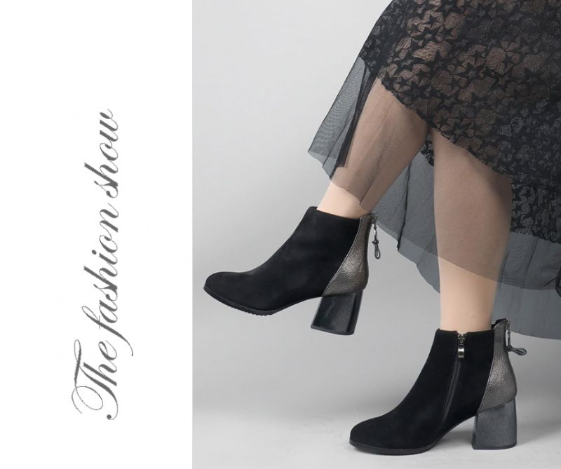 Rowina Buty Do Kostek - Wino czerwone
